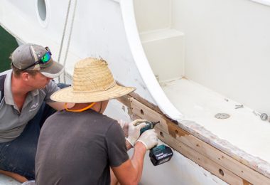 Careel Bay Marina Timber Boat Restoration Georgina 1